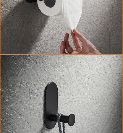No Drilling Stainless Steel Towel Bar for Bathroom - Smarsty