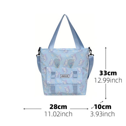 Cinnamoroll Anime Cartoon Large Capacity Kids Backpack - Smarsty