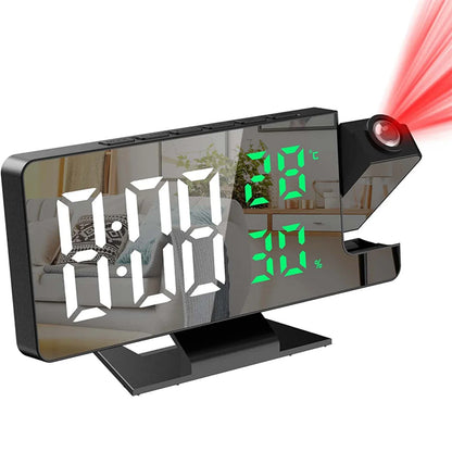 LED Digital Projection Alarm Clock with Temperature Display - Smarsty