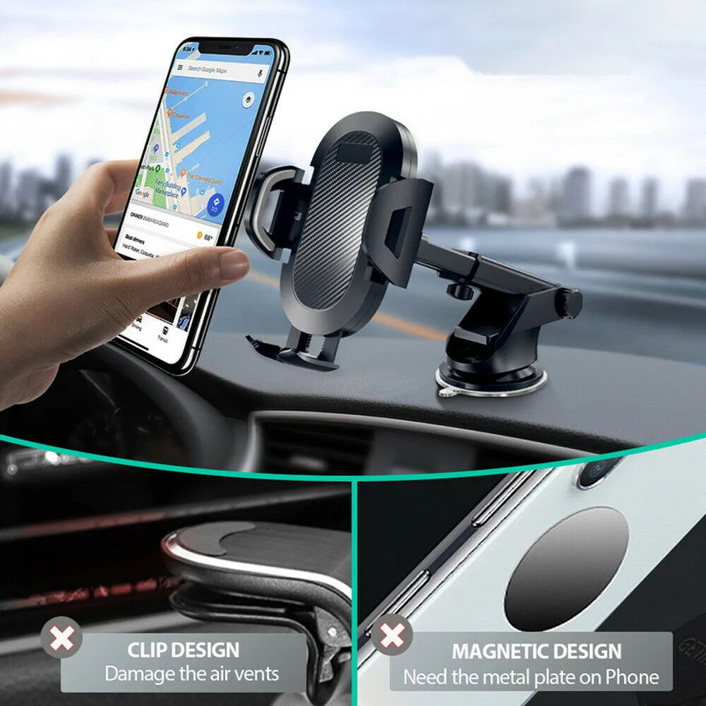 Universal Car Phone Holder 360 Degree Rotation Mount - Smarsty