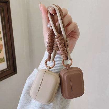 Caramel Silicone Earphone Case with Bracelet Protection - Smarsty