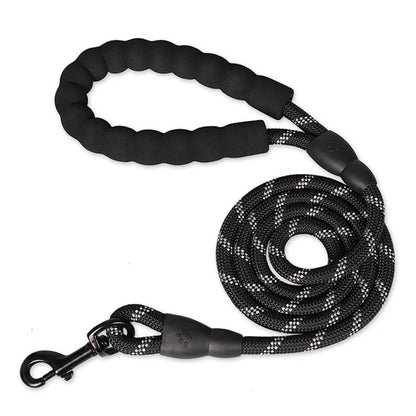 Reflective Dog Leash With Padded Handle For Safety - Smarsty
