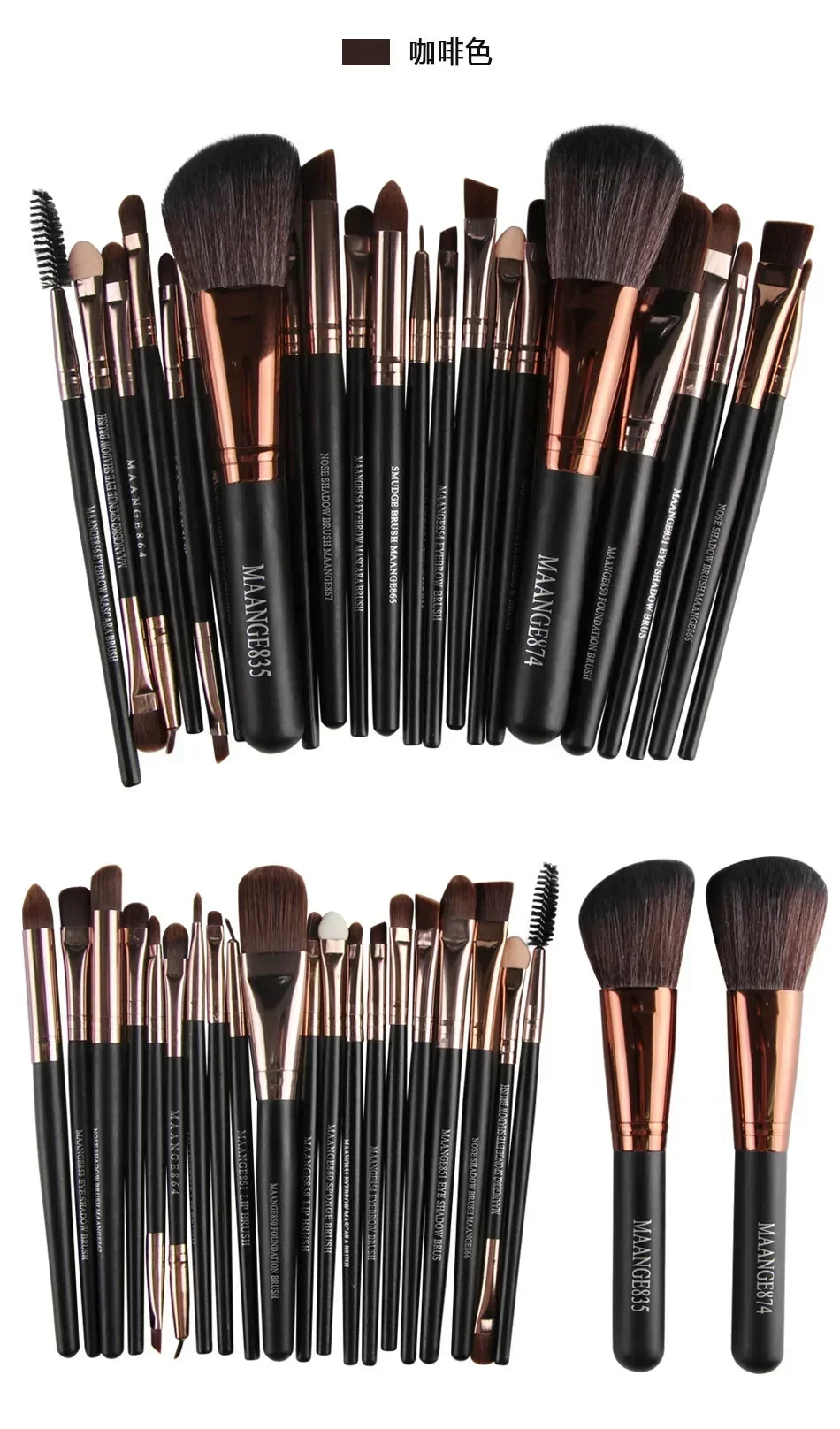 Professional Makeup Brush Set for Flawless Application - Smarsty