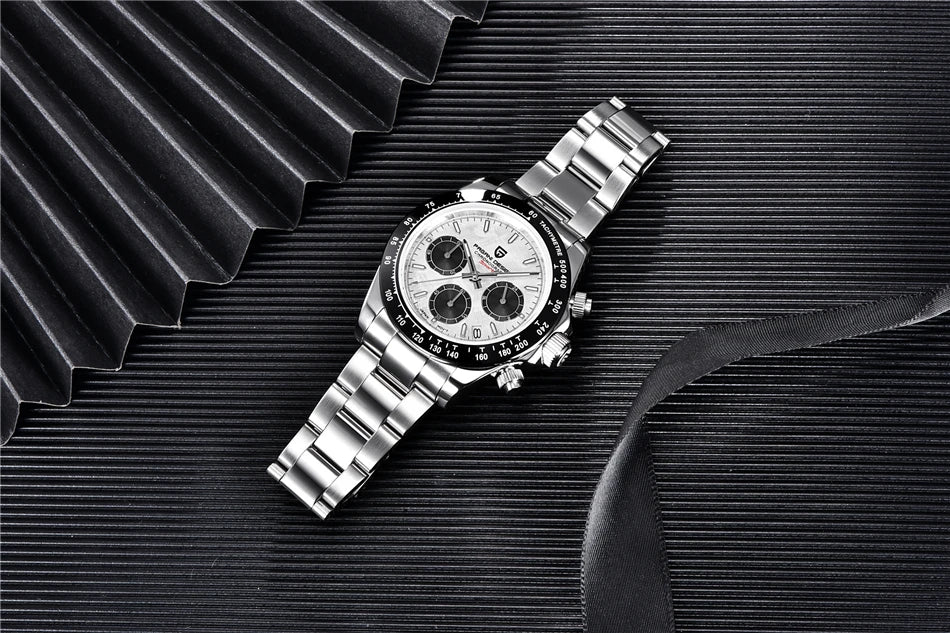 PAGANI DESIGN Men's Waterproof Chronograph Quartz Watch - Smarsty