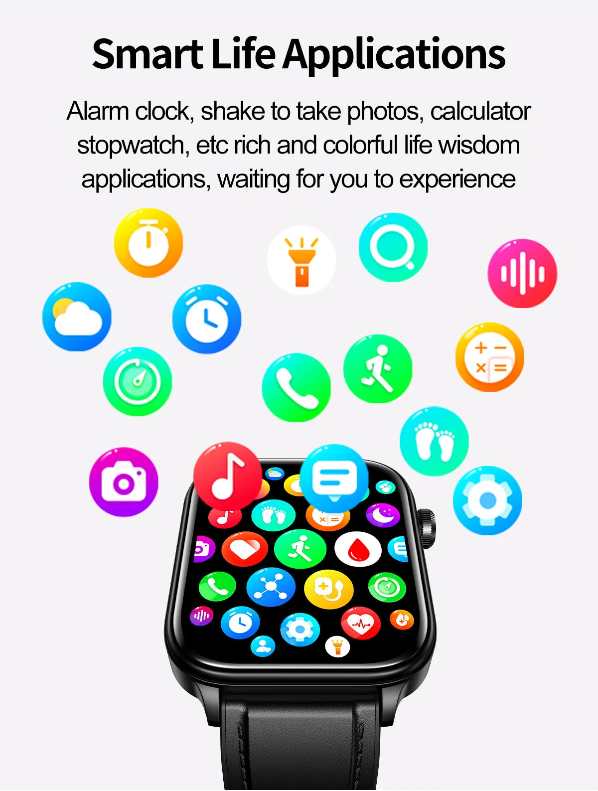 2025 Smart Watch with ECG PPG Health Monitoring - Smarsty