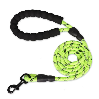 Reflective Dog Leash With Padded Handle For Safety - Smarsty