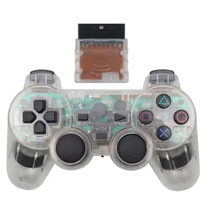 Wireless Gamepad for PlayStation 2 with Vibrating Joystick - Smarsty