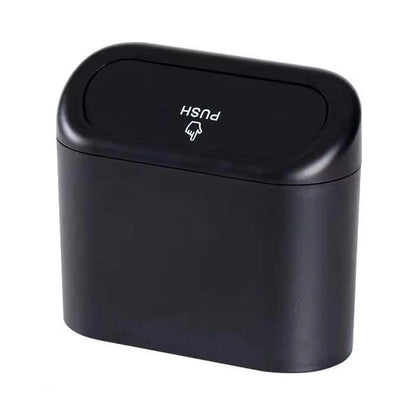 Portable Hanging Car Trash Can With Lid For Car Use - Smarsty