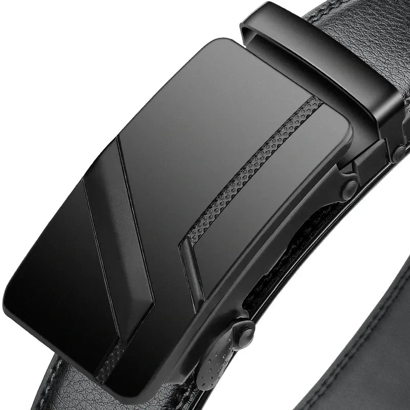 Mens PU Leather Automatic Buckle Belt High Quality - Smarsty