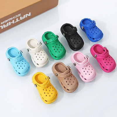 3D New Mini Shoes Shape PVC Shoe Charms for Clogs Accessories Women Beach Bag Sandals Buckle Kids Shoe Pins DIY Shoe Decorations - Smarsty