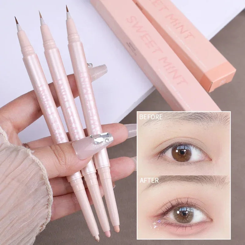 Multifunctional Double Ended Makeup Highlighter Pen - Smarsty