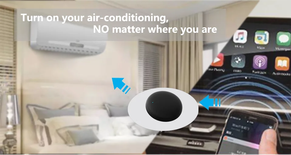 Tuya WiFi Smart IR Remote Control Compatible with Alexa - Smarsty