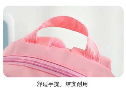 Plush 3D Rabbit Backpack For Kids School Bag Cute Bow - Smarsty