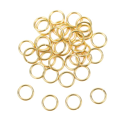 Stainless Steel PVD Open Jump Rings 100pc Mixed Sizes - Smarsty