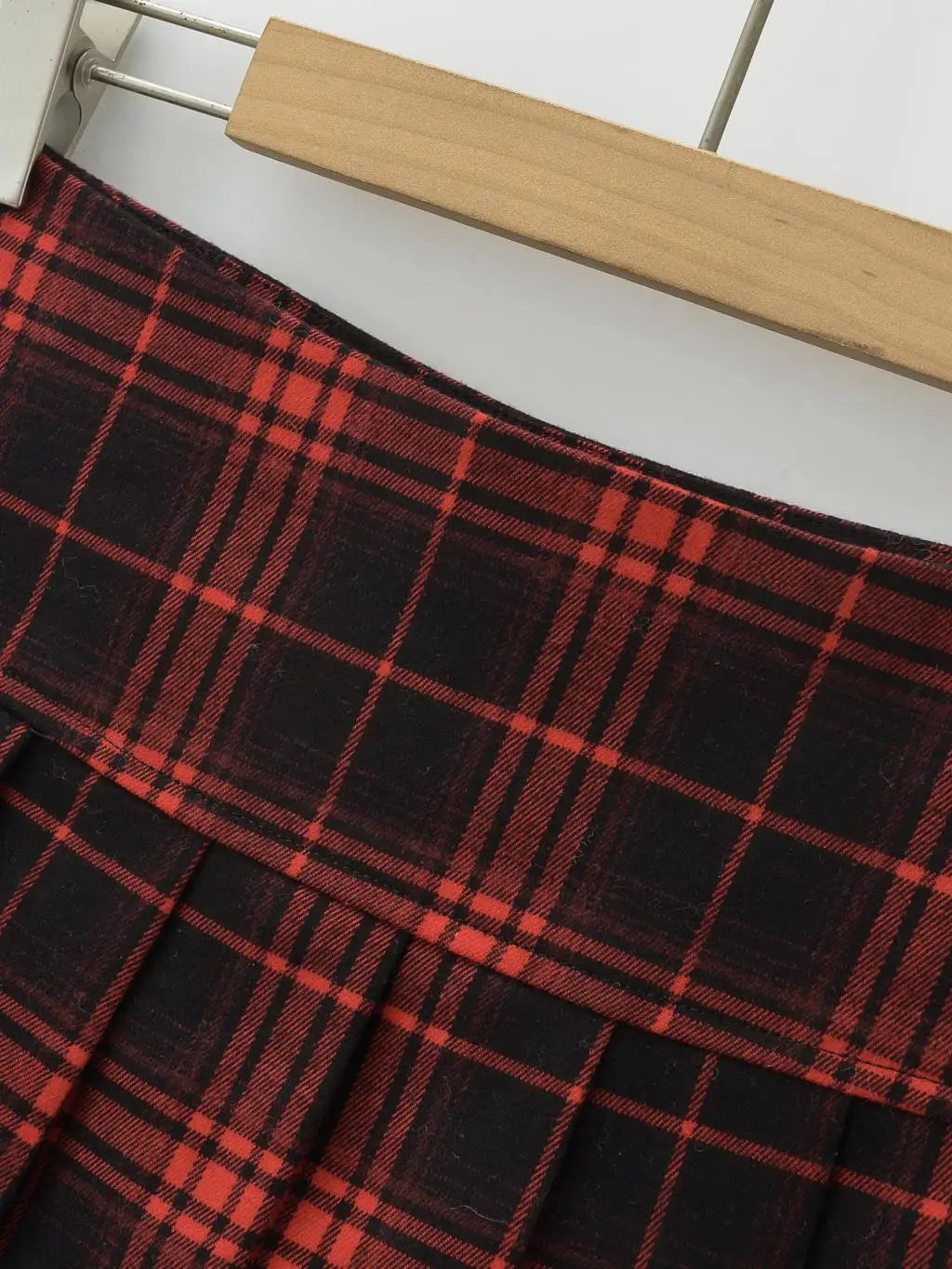 Summer Mini skirts for woman vintage korean fashion plaid skirts for women y2k skirts pleated red plaid skirts preppy style - Smarsty