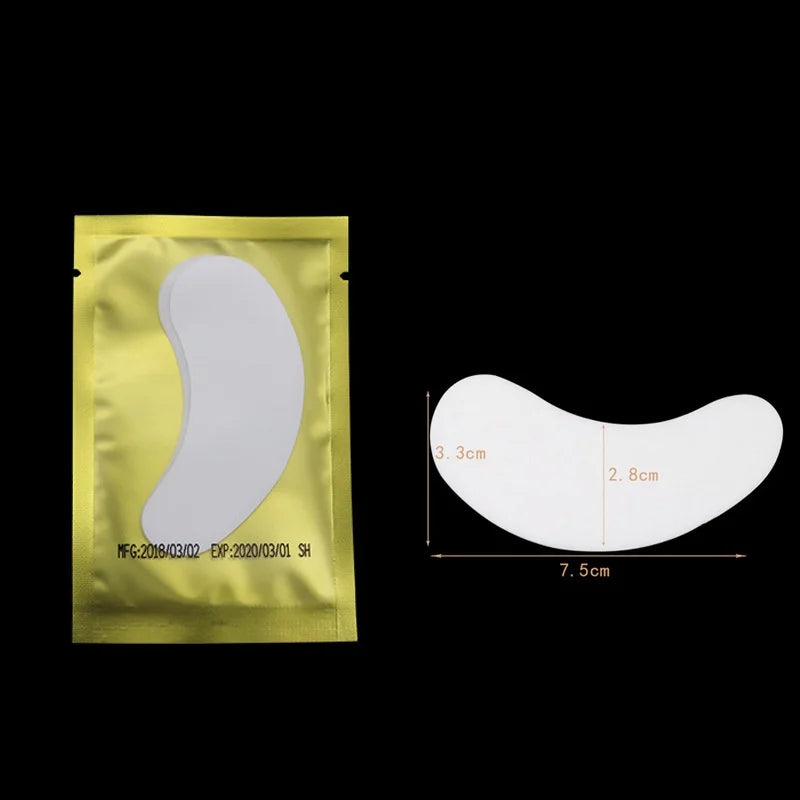 Hydrogel Eye Patches for Eyelash Extensions 50 Pairs - Smarsty