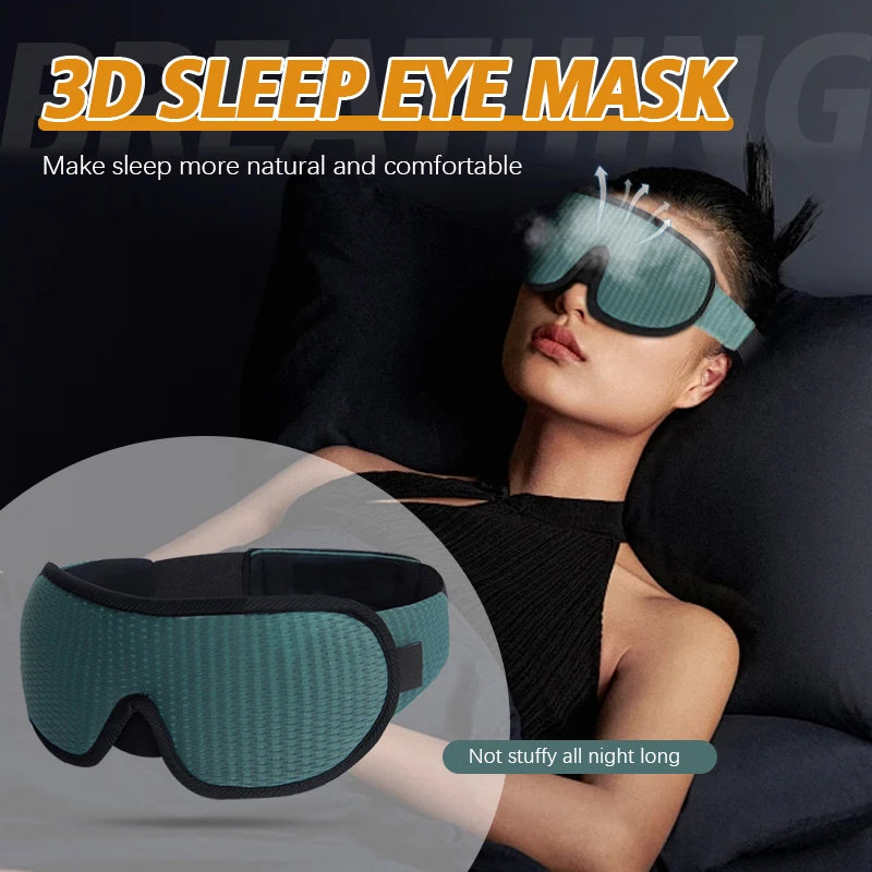 3D Breathable Eye Mask for Comfortable Sleep - Smarsty