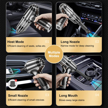 Wireless Handheld Car Vacuum Strong 95000PA Suction - Smarsty