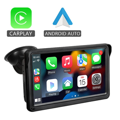 7 Inch Touch Screen Car Radio With Wireless CarPlay - Smarsty