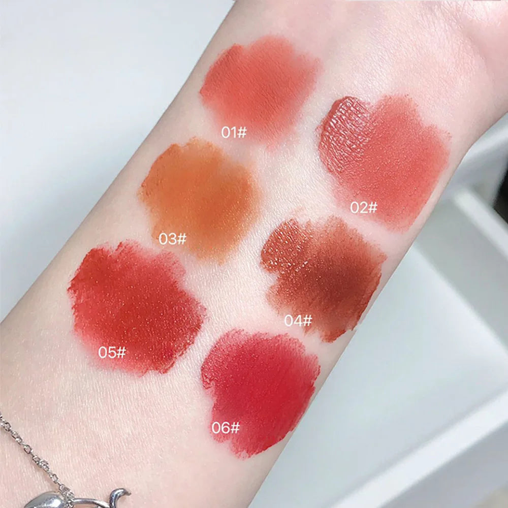 Gege Bear Rabbit Matte Velvet Lip Glaze Long Lasting Moisture - Smarsty