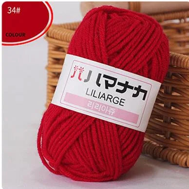 Soft Cotton Knitting Yarn for DIY Baby Sweaters - Smarsty