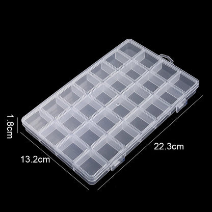 Clear Plastic Jewelry Organizer Box for Easy Storage - Smarsty