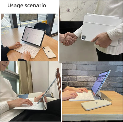 Magic Keyboard for iPad Pro and Air with Floating Stand