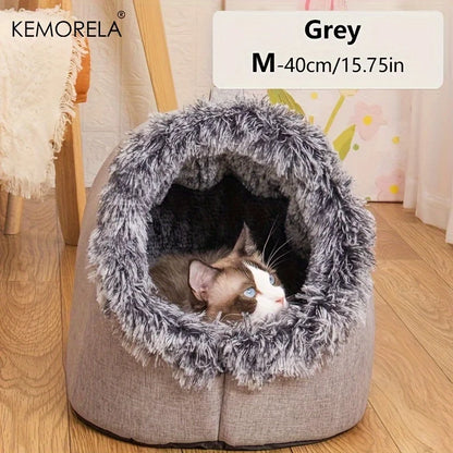 KEMORELA Portable Cat Bed With Warm Thick Design - Smarsty