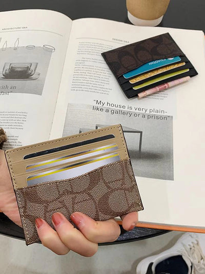 Luxury Design Wallets for Women Multi-Function Card Holder PU Leather Female Small Card Bag Short Women's Purse - Smarsty