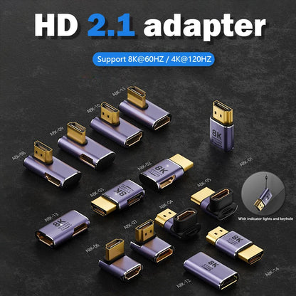 HDMI 2.1 Adapter for 8K 60Hz and 4K 120Hz - Smarsty