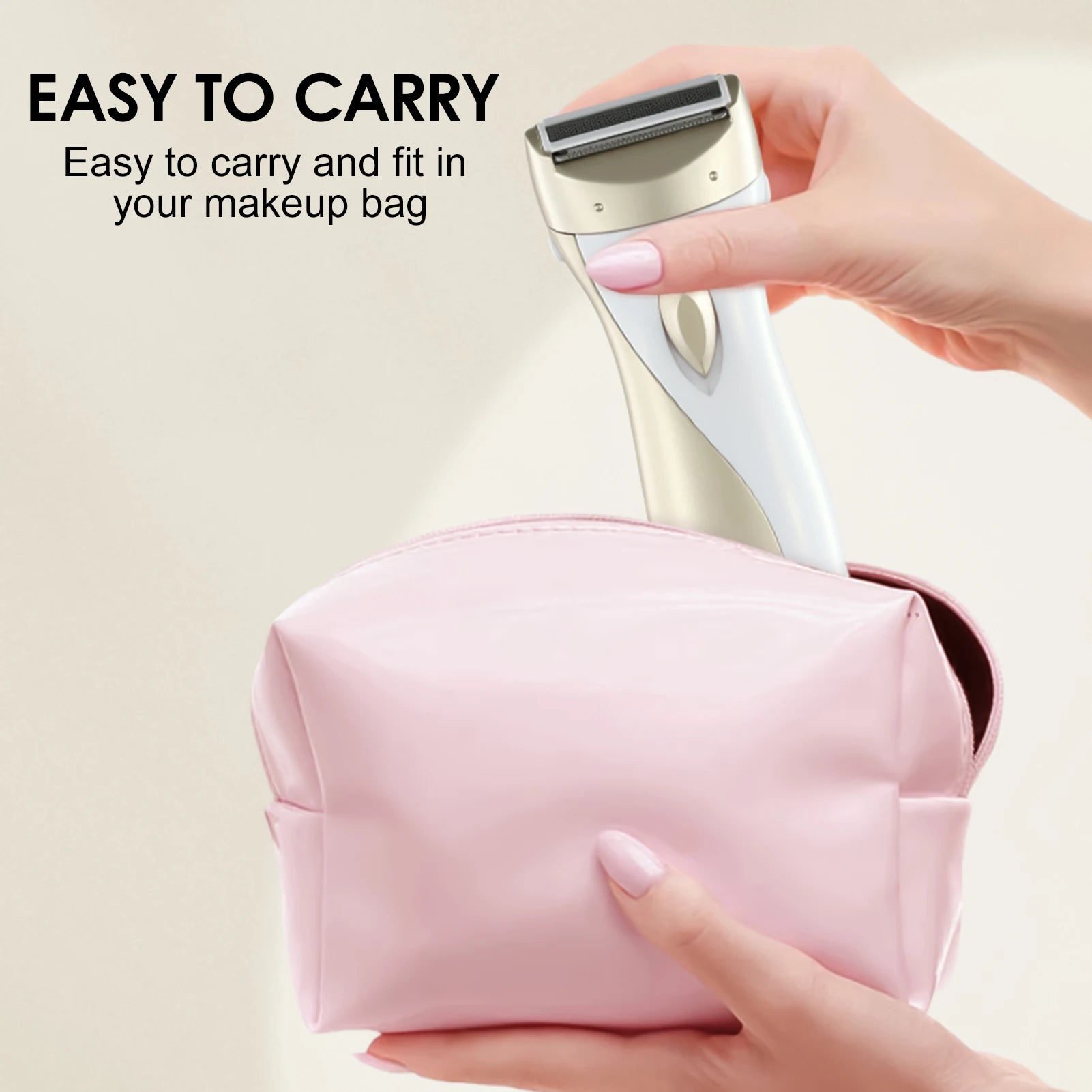 Women Epilator Electric Rechargeable Hair Shaving machine Bikini intimate zone Painless Hair Removal Underarms Leg shaver