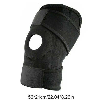 Knee Brace Knee Pain Relief Support Brace with Side Stabilizers with Adjustable Buckle Joint Pain Arthritis Relief For Men Women