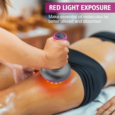 Rechargeable Guasha Massager for Body Shaping and Detoxification - Smarsty