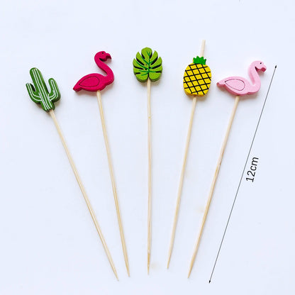 Bamboo Skewers 100Pcs for Parties and Events - Smarsty