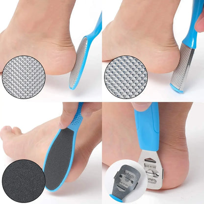 8 Piece Foot Exfoliating Rasp Set for Smooth Heels - Smarsty