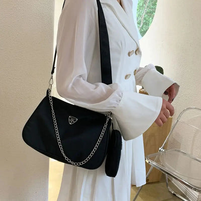 Nylon Crossbody Bag For Women Lightweight Portable Everyday - Smarsty