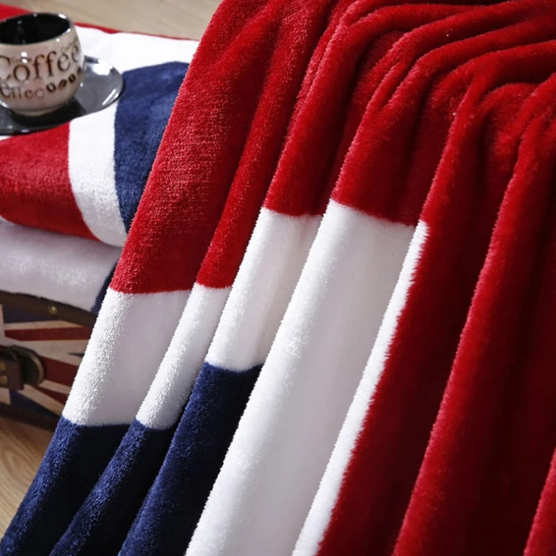Warm Plush Bed Blanket for Sofas and Travel - Smarsty