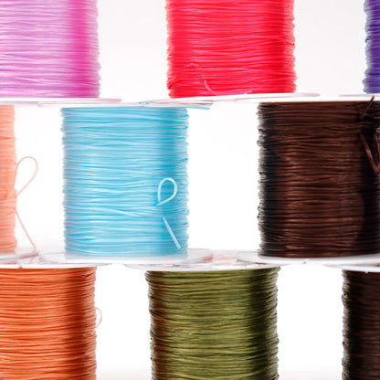 Strong Elastic Beading Cord 1mm 10m Durable Stretch - Smarsty