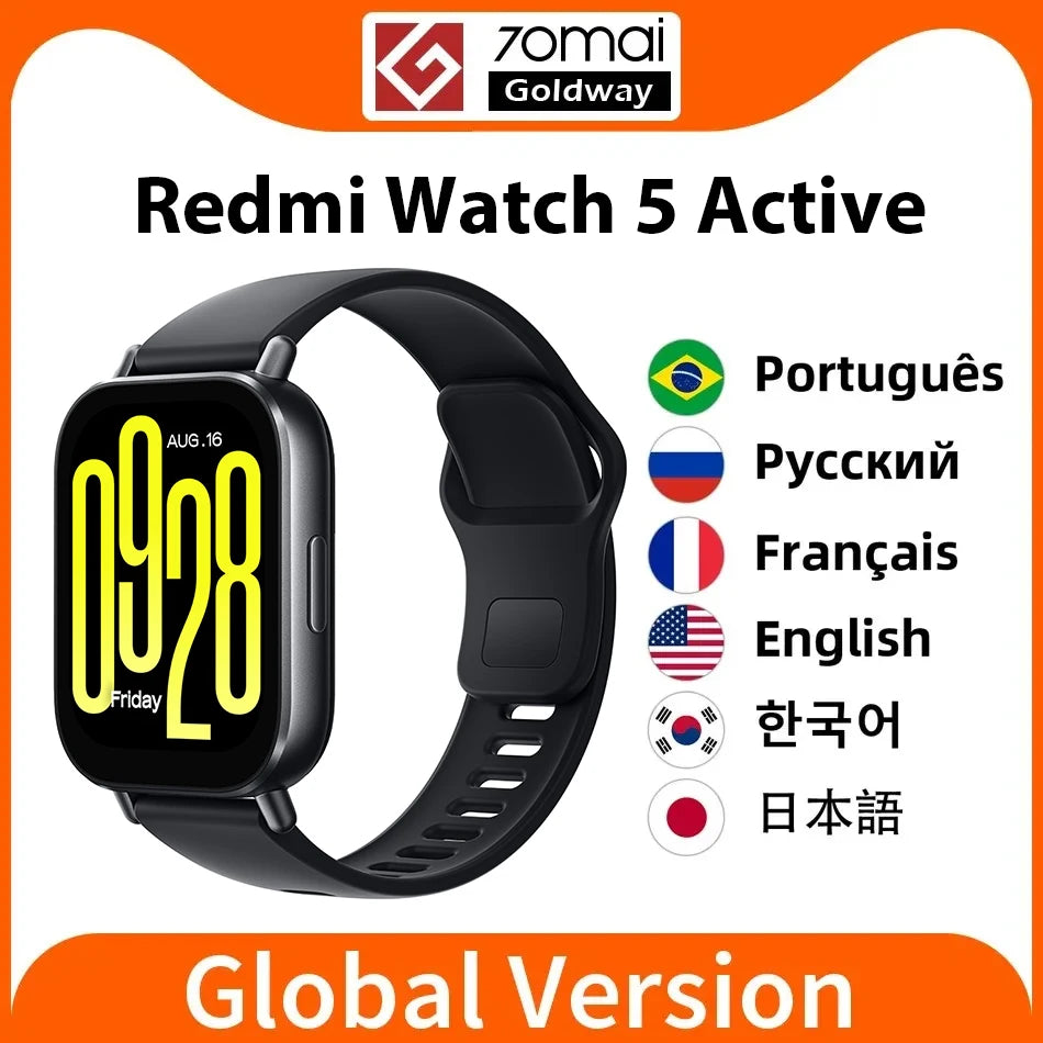 Xiaomi Redmi Watch 5 Active With 18 Days Battery Life - Smarsty