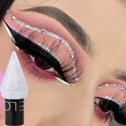 Waterproof Glitter Eyeliner Long Lasting Rose Gold Shine - Smarsty