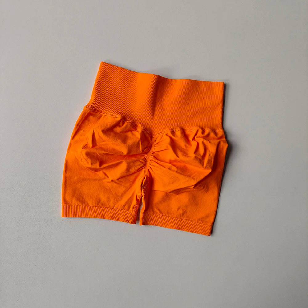 Women's High-Waist Breathable Yoga Shorts for Summer Running Short Tights Leggings Cycling Workout Gym Shorts Sports Shorts - Smarsty