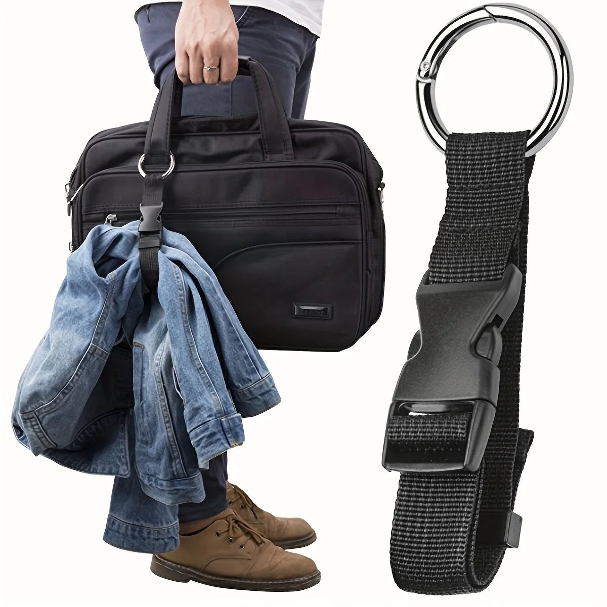 Luggage Strap With Release Buckle For Add Bag Travel - Smarsty