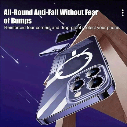 Ultra Thin Magnetic Anti Drop IPhone Case Non Yellowing - Smarsty