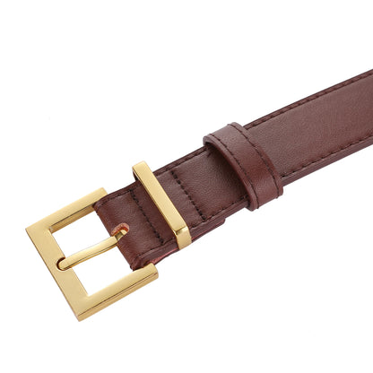 Luxury Double Genuine Leather Belt for Women - Smarsty