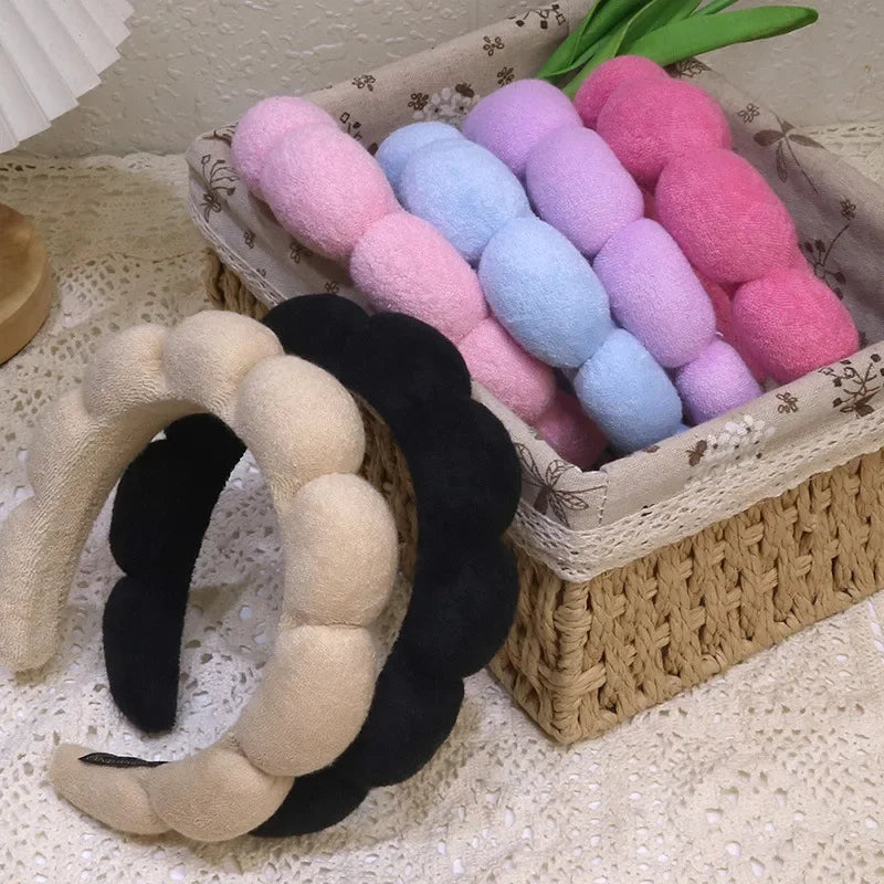 Multifunction Sponge Headband For Makeup And Shower - Smarsty