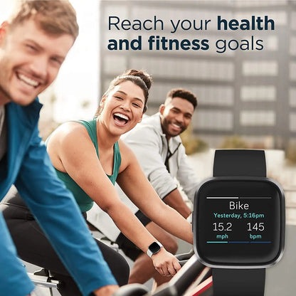 Fitbit Versa 2 Smartwatch with Heart Rate and Sleep Tracking - Smarsty