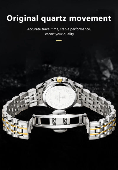POEDAGAR Luxury Waterproof Men's Watch with Luminous Dial - Smarsty