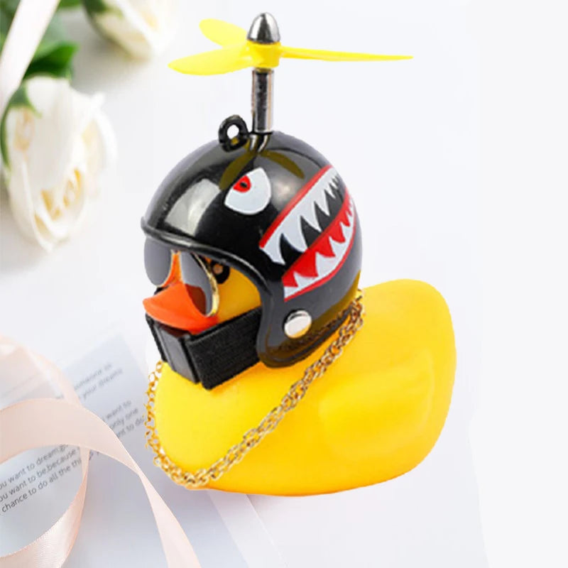 Cute Yellow Duck Helmet Car Decoration for Wind Break - Smarsty