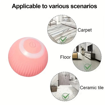 Automatic Interactive Dog Toy Ball for Puppies - Smarsty