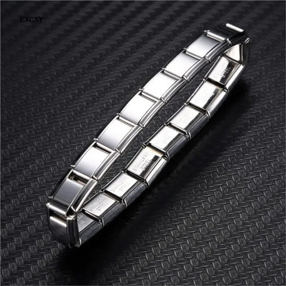 Stainless Steel Bracelet for Men and Women Gold Black - Smarsty